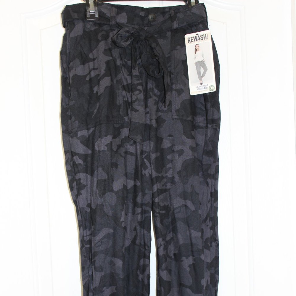 Black Camo Joggers
